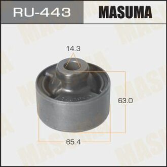 RU-443 MASUMA RU-443_сайлентблок рычага пер.!\Honda Civic EU/EP/ES 01>