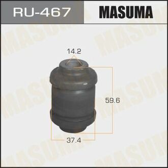 RU-467 MASUMA RU-467_сайлентблок передний!\ Mitsubishi Outlander 2.0/2.4 02>