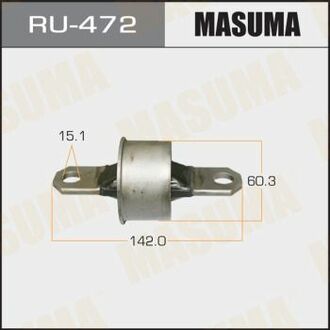 RU-472 MASUMA RU-472_сайлентблок зад. рычага пер.!\ Ford Focus/C-max, Volvo S40/V50 98>