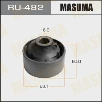 RU-482 MASUMA RU-482_сайлентблок передний правый!\ Toyota Rav4 05>