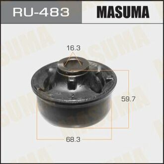 RU-483 MASUMA RU-483_сайлентблок правый!\ Toyota Auris NRE150/ZRE151 08>
