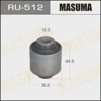 RU512 MASUMA RU-512_сайлентблок заднего продольн. рычага!\ Mitsubishi Outlander CU 02-06