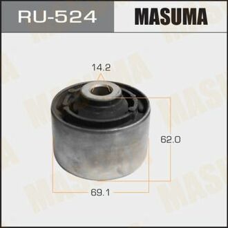 RU-524 MASUMA RU-524_сайлентблок заднего рычага!\ Nissan X-trail T31 <07