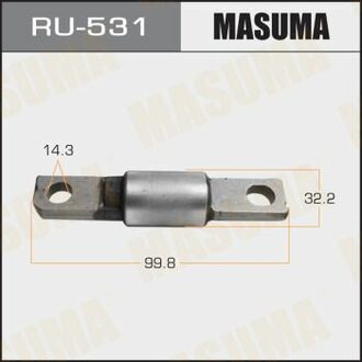 RU-531 MASUMA RU-531_сайлентблок рычага переднего!\ Nissan Qashqai J10 07>