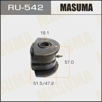 RU-542 MASUMA RU-542_сайлентблок задний нижнего переднего рычага!\ Honda HR-V 99>