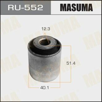 RU-552 MASUMA RU-552_сайлентблок задней нижней поперечной тяги наружный!\ Mazda 6 GG/GY all 02>
