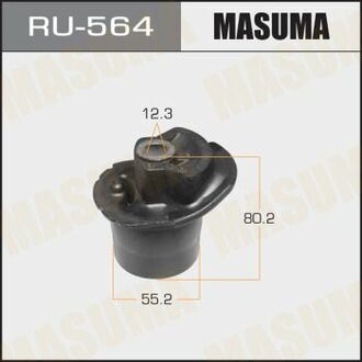 RU-564 MASUMA RU-564_сайлентблок задней балки!\Toyota Yaris NCP1#/NLP10/SCP10 99-05
