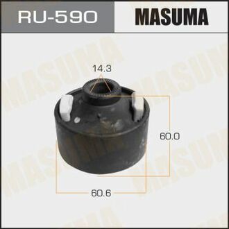 RU-590 MASUMA RU-590_сайлентблок передний правый!\ Toyota RAV4 ACA20/CLA20/ZCA25 <03