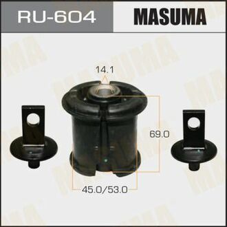 RU-604 MASUMA САЙЛЕНТБЛОК MASUMA CR-V/ RD4 REAR LOW