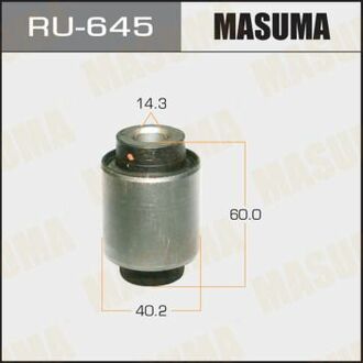 RU645 MASUMA RU-645_сайлентблок наруж. попер.зад.рычага зад.подв.!\ Nissan Pathfinder R51M