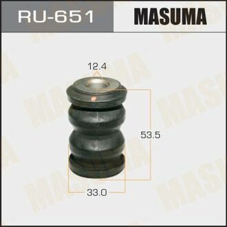 RU651 MASUMA RU651_сайлентблок рычага зад.!\ Ford Fiesta 1.25-1.6TDCi 08