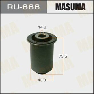 RU-666 MASUMA RU-666_сайлентблок перед. нижний!\ Nissan Pathfinder R51M 05-13