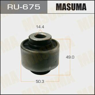 RU-675 MASUMA RU-675_сайлентблок нижний правый!\ Nissan Juke 1.6/1.5DCi 10>
