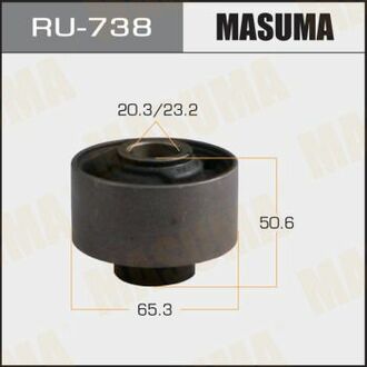 RU-738 MASUMA RU-738_сайлентблок подрамника!\ Mazda CX-5 11>