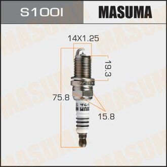 S100I MASUMA Свеча Зажигания MASUMA IRIDIUM (IK16)