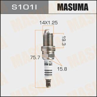S101I MASUMA Свеча Зажигания MASUMA IRIDIUM (IK20)