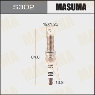 S302P MASUMA Свеча Зажигания MASUMA PLATINUM