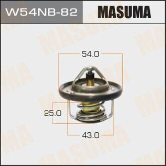 W54NB-82 MASUMA W54NB-82_термостат!\ Nissan Qashqai 1.6/2.0 07>