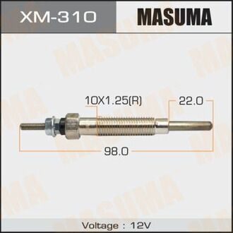 XM310 MASUMA XM-310_свеча накаливания!\ Hyundai H100 2.5Di 93>