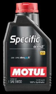 101717 MOTUL Масло моторное синтетическое 1 л - SPECIFIC CNG/LPG 5W40 ACEA C3, API SM/CF, BMW LL-04 (100% СИНТ.)