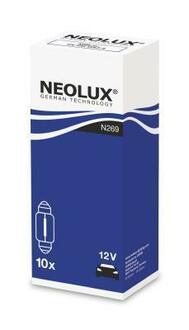 N269 NEOLUX Автолампа Neolux C10W SV8,5-8 10 W белая n269