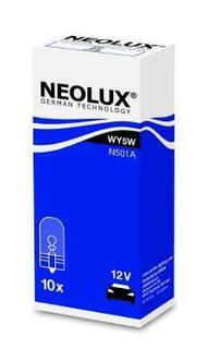 N501A NEOLUX Автолампа Neolux WY5W W2,1x9,5d 5 W оранжевая n501a