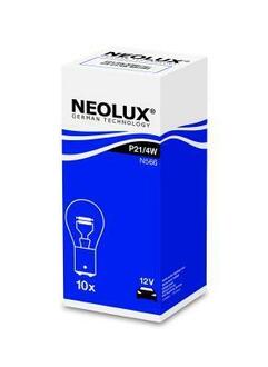 N566 NEOLUX Автолампа Neolux P21/4W BAZ15d 4 W 21 W прозрачная n566