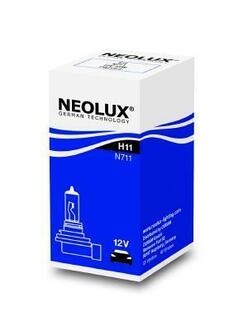N711 NEOLUX Автолампа Neolux n711 H11 PGJ19-2 55 W прозрачная