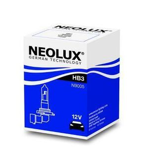 N9005 NEOLUX Автолампа Neolux n9005 HB3 P20d 60 W прозрачная