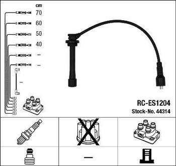 44314 NGK Провода зажигания (к-т) RC-ES1204