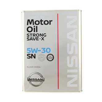 klan505304 NISSAN Масло моторное Nissan / Infiniti Strong Save X 5W-30 (4 л)