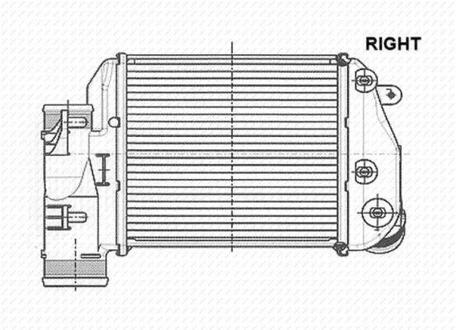 30768 NRF Радиатор интеркулера