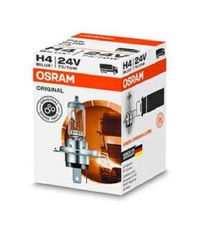 64196 OSRAM Автолампа Osram 64196 Original Line H4 P43t 70 W 75 W прозрачная