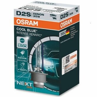 66240CBN OSRAM Автолампа Osram 66240cbn Next Gen D2S P32d-2 35 W прозрачная