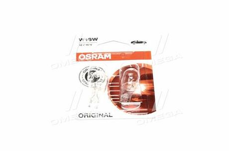 92102B OSRAM Автолампа Osram Original W16W W2,1x9,5d 16 W прозрачная 92102B