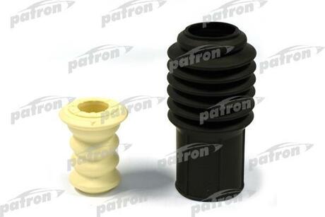PPK10307 PATRON Защитный комплект амортизатора Длина пыльника(160 мм), Длина отбойника(84 мм), Общая длина(228 мм), Диаметр отверстия отбойника(19,5 мм), Диаметр штока амортизатора (22,25 мм)