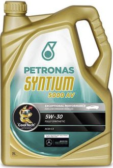 18135019 Petronas Масло моторное Petronas Syntium 5000 AV 5W-30 (5 л)