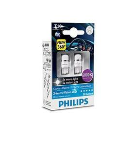 127996000KX2 PHILIPS Автолампа Philips 127996000KX2 X-tremeUltinon LED W5W W2,1x9,5d