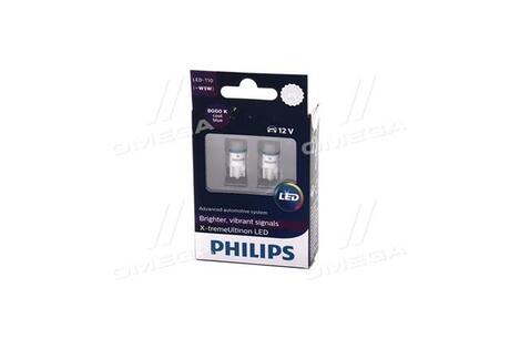 127998000KX2  PHILIPS Автолампа Philips 127998000KX2 X-tremeUltinon LED W5W W2,1x9,5d