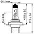 13972MDBVB1 PHILIPS Лампа галогенная для грузовых автомобилей блистер 1шт H7 24V 70W PX26D MASTERDUTY BLUEVISION (Ксеноновый эффект + высокая вибростойкость) (фото 3)