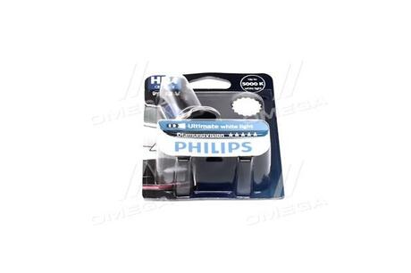 9006DVB1 PHILIPS Автолампа Philips 9006DVB1 DiamondVision HB4 P22d 55 W синяя