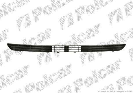 130727 Polcar Решетка в бампере серединная AUDI 80 (B3), 86-