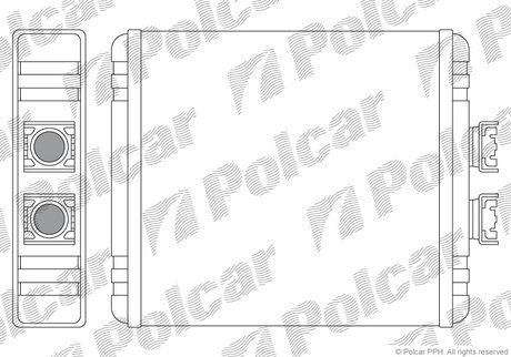 1322N8-1 Polcar Радиаторы обогрева