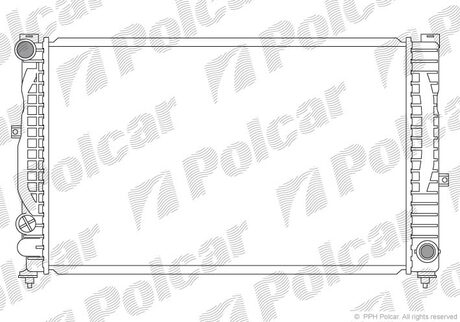 132408A7 Polcar Радиаторы охлаждения