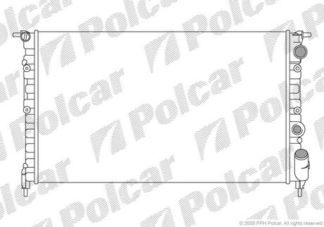 602108A4 Polcar Радиаторы охлаждения