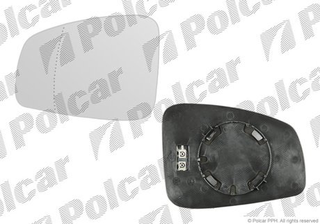 6039543M Polcar Вклад зеркала внешнего левый