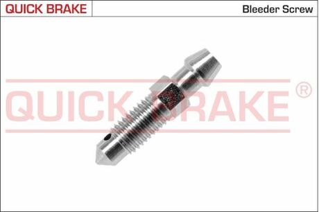 0086 QUICK BRAKE Штуцер прокачки Quick Brake QB-0086 M7x1 7x30.5 AUDI. BMW.VW…