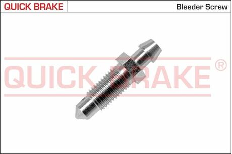 0090 QUICK BRAKE Штуцер прокачки Quick Brake QB-0090 M8X1 9X33.5