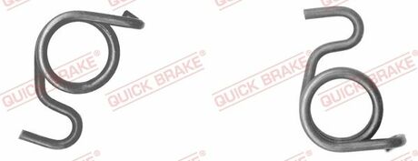 113-0511 QUICK BRAKE Пружинка ручника Ford Scorpio/Sierra 1.6-2.9 82-98