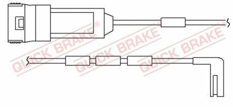 WS0124A QUICK BRAKE Brake sensor Opel Vectra A 88-95